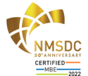 NMSDC-Certified-MBE-2022-50Anni Logo